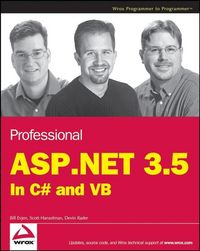 Produktbild: Professional ASP.NET 3.5