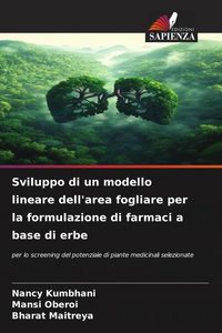 Produktbild: Sviluppo di un modello lineare dell'area fogliare per la formulazione di farmaci a base di erbe