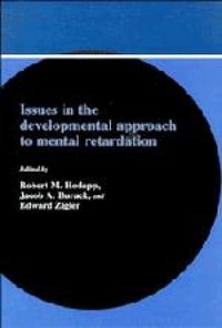 Produktbild: Issues in the Developmental Approach to Mental Retardation