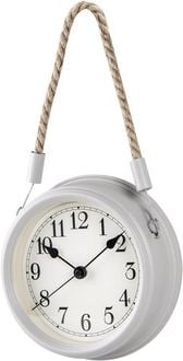 Produktbild: Techno Line WT 7130 Quarz Wanduhr 22cm x 68mm x 68mm Grau
