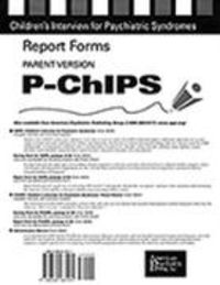 Produktbild: Report Forms for P-ChIPS