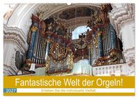 Produktbild: Fantastische Welt der Orgeln (Wandkalender 2027 DIN A2 quer), CALVENDO Monatskalender