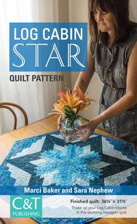Produktbild: Log Cabin Star Quilt Pattern