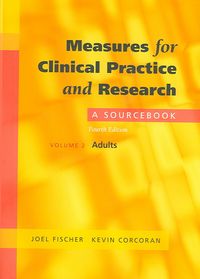 Produktbild: Measures for Clinical Practice and Research: A Sourcebook: Volume 2: Adults