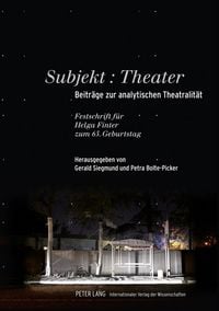 Produktbild: Subjekt: Theater