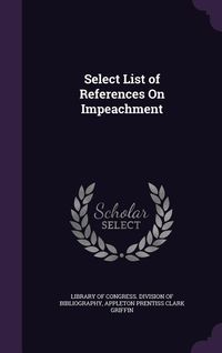 Produktbild: Select List of References On Impeachment