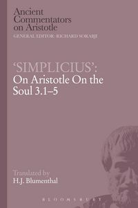 Produktbild: Simplicius': On Aristotle On the Soul 3.1-5