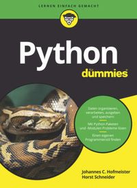 Bild vom Artikel Python für Dummies vom Autor Johannes C. Hofmeister