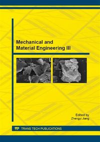 Produktbild: Mechanical and Material Engineering III