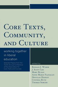 Produktbild: Core Texts, Community, and Culture