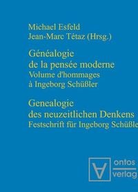 Produktbild: Genealogie des neuzeitlichen Denkens / G&eacute;n&eacute;alogie de la pens&eacute;e moderne