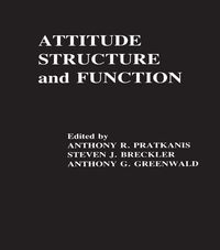 Produktbild: Attitude Structure and Function