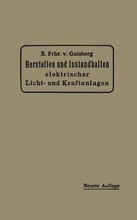 Produktbild: Herstellen und Instandhalten Elektrischer Licht- und Kraftanlagen