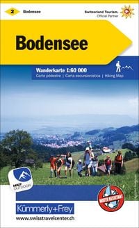 Produktbild: K&uuml;mmerly+Frey Wanderkarte 2 Bodensee 1:60.000