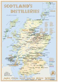 Bild vom Artikel Whisky Distilleries Scotland - Tasting Map vom Autor Rüdiger Jörg Hirst