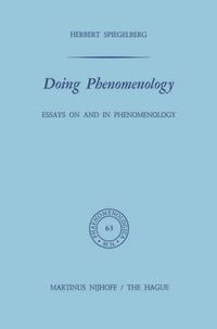 Produktbild: Doing Phenomenology