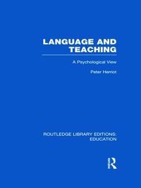 Produktbild: Herriot, P: Language & Teaching