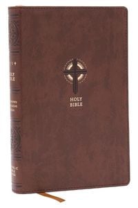 Produktbild: Nrsvce Sacraments of Initiation Catholic Bible, Brown Leathersoft, Comfort Print