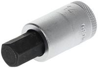 Produktbild: Steckschl&uuml;sseleinsatz IN 19 1/2 Zoll Innen-6-kant SW 14mm L.60mm GEDORE