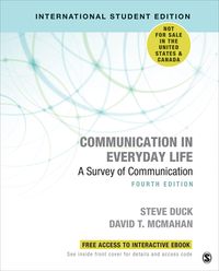 Produktbild: Mcmahan, D: Communication in Everyday Life - International S