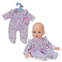 Produktbild: Zapf Creation BABY born Puppenkleidung Strampler Wald violett 43cm