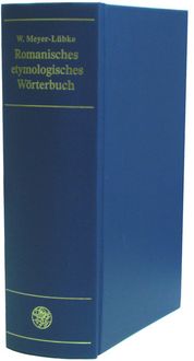 Produktbild: Romanisches etymologisches W&ouml;rterbuch