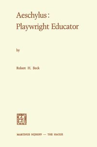Produktbild: Aeschylus: Playwright Educator
