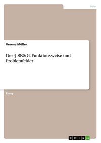 Produktbild: Der &sect; 8KStG. Funktionsweise und Problemfelder