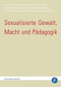 Produktbild: Sexualisierte Gewalt, Macht und Pädagogik