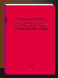 Produktbild: Para: Titus Lucretius Carus, Johann Peter Hebel, Francis Ponge