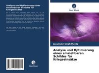 Produktbild: Analyse und Optimierung eines einziehbaren Schildes f&uuml;r Kriegseins&auml;tze