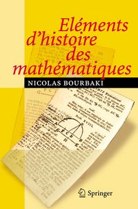 Produktbild: El&eacute;ments d'histoire des math&eacute;matiques