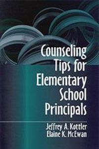 Produktbild: Kottler, J: Counseling Tips for Elementary School Principals