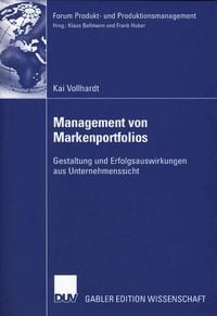 Produktbild: Management von Markenportfolios