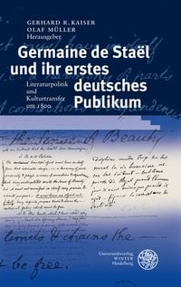 Produktbild: Germaine de Sta&euml;l und ihr erstes deutsches Publikum