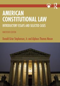 Produktbild: American Constitutional Law