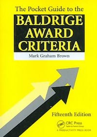 Produktbild: The Pocket Guide to the Baldrige Award Criteria - 15th Edition