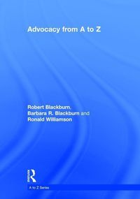 Produktbild: Blackburn, R: Advocacy from A to Z