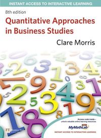 Produktbild: Morris, C: Quantitative Approaches in Business Studies