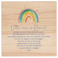 Produktbild: Holztafel aus Eiche - Vater unser