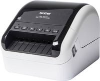 Produktbild: Brother QL-1110NWBc Etikettendrucker Thermodirekt 300 x 300 dpi Etikettenbreite (max.): 103.6 mm LAN, USB