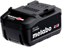 Produktbild: Metabo 625028000 Li-Power Akkupack 18 V - 5,2 Ah \"AIR COOLED\" Werkzeug-Akku 18 V 5.2 Ah Li-Ion