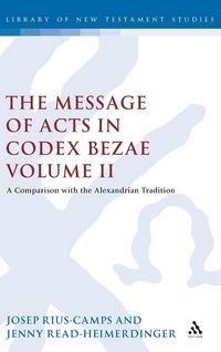 Produktbild: The Message of Acts in Codex Bezae