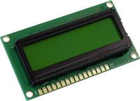 Produktbild: Display Elektronik LCD-Display Gelb-Gr&uuml;n 16 x 2 Pixel (B x H x T) 65.5 x 36.7 x 9.6 mm DEM16226SYH-LY
