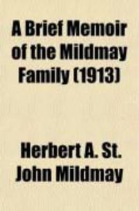 Produktbild: A Brief Memoir of the Mildmay Family