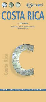 Produktbild: Costa Rica, Borch Map
