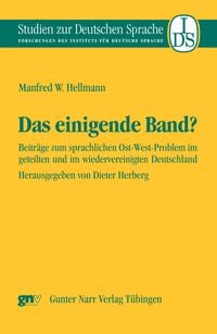 Bild vom Artikel Das einigende Band? vom Autor Manfred W. Hellmann