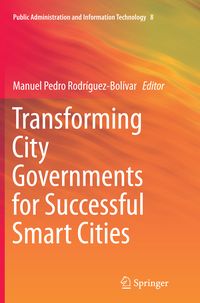 Produktbild: Transforming City Governments for Successful Smart Cities