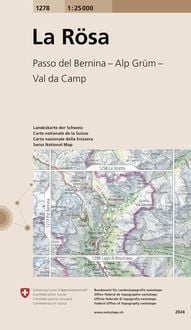 Produktbild: Swisstopo 1 : 25 000 La Rösa