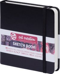 Produktbild: Skizzenbuch 12x12 schwarz